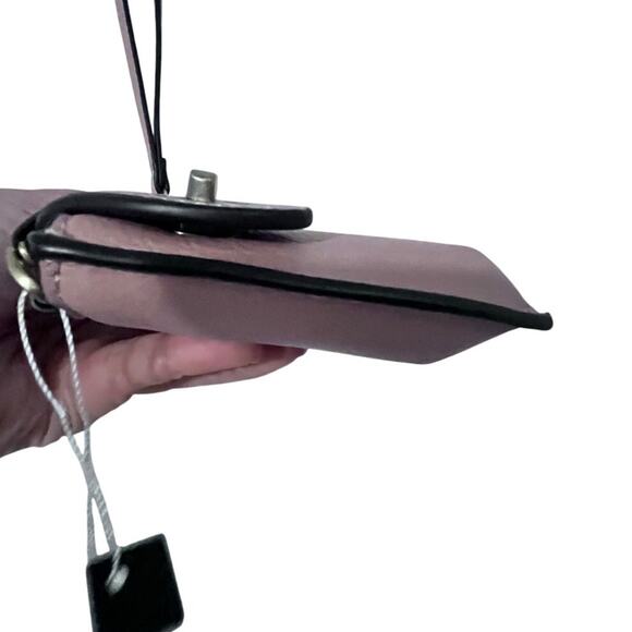 NWT Joy Leather Pink Crossbody with wristlet strap - Picture 7 of 10